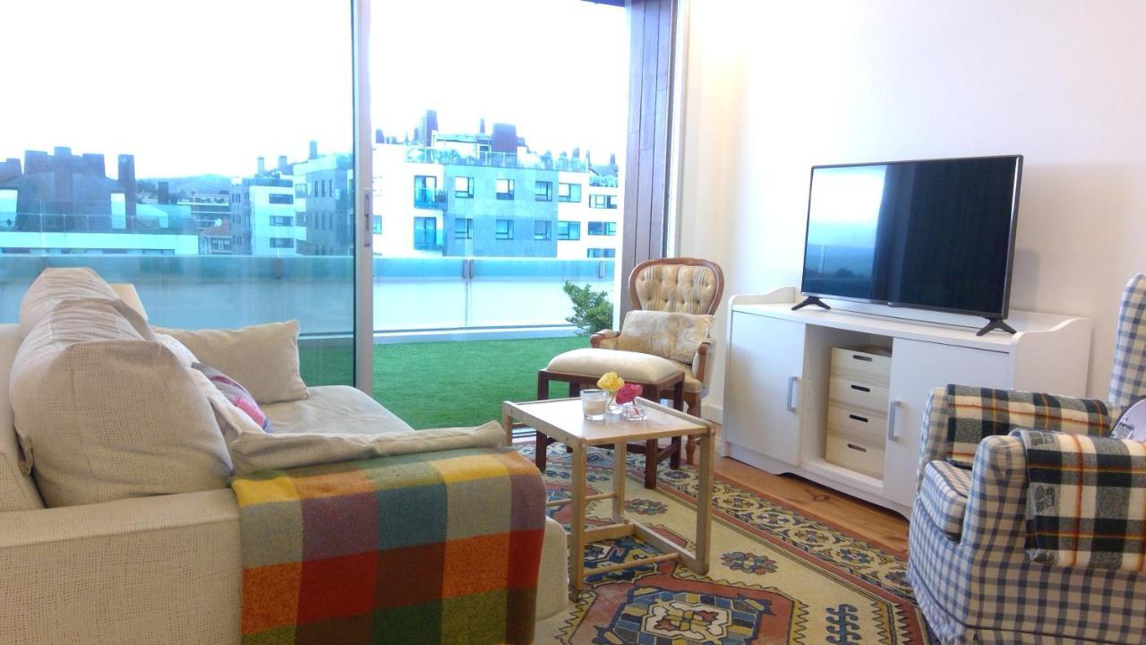 Preciosa Habitacion Doble En Atico Con Terraza II Apartment Сантяго де Компостела Екстериор снимка